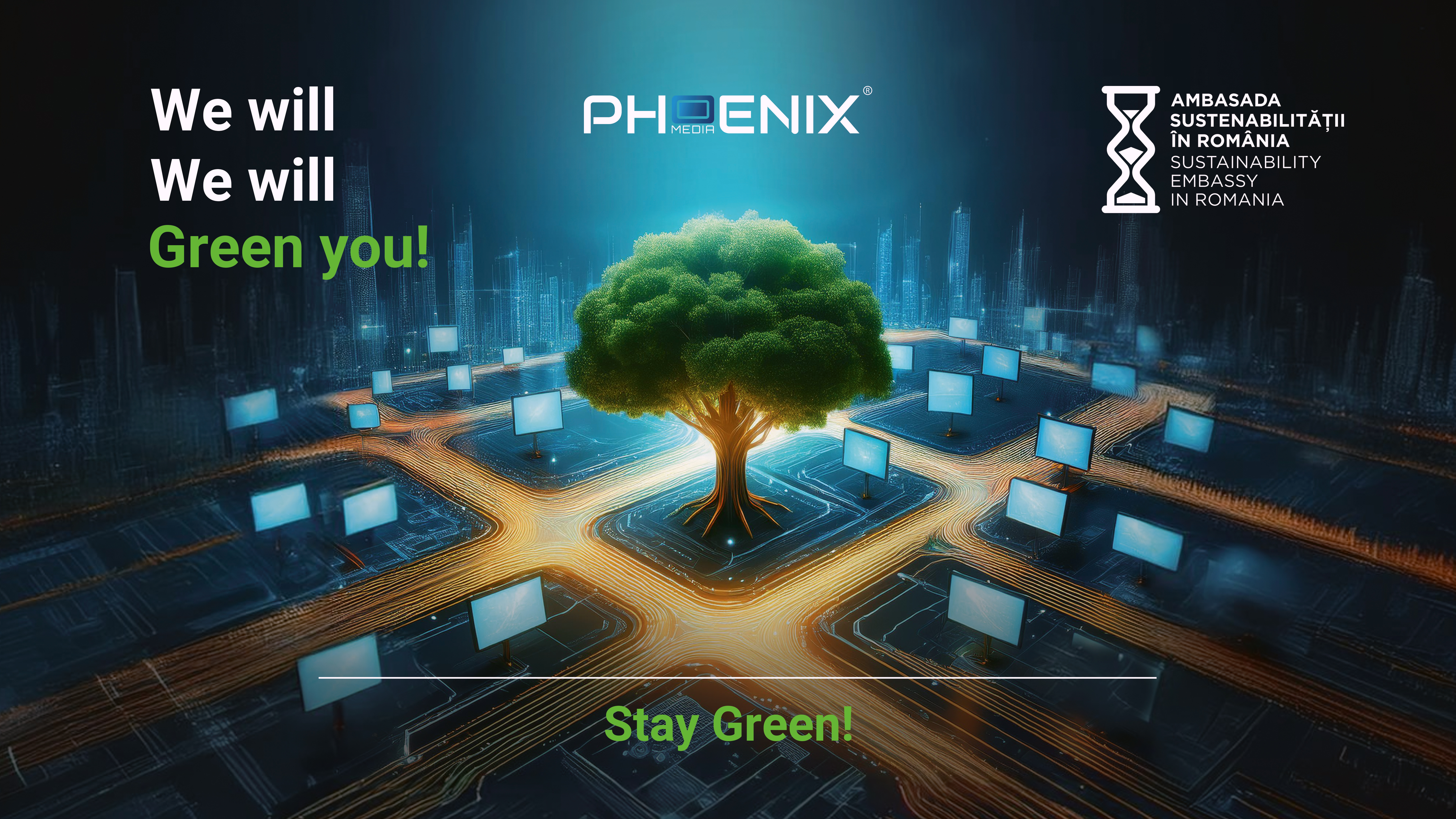 Mesajul Phoenix Media pentru industria OOH – Go Green!